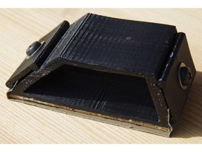 paramétrico de lijado bloque papel lija titular herramientas mano sander el 3d print model - Mito3D