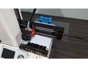mini select glass bed clamp 3d printer accessories 3d print model - Mito3D