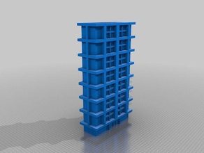 Wohn-Gebäude 3d-drucken 3d print model - Mito3D
