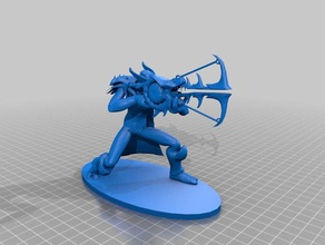 troll hunter jogos serpentbite mundo de warcraft wow 3d print model - Mito3D