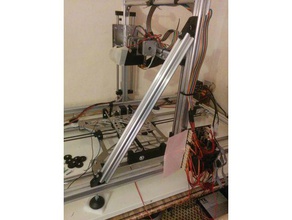 angolar reinforcement 3drag big 3d printer parts k8200 velleman 3d print model - Mito3D