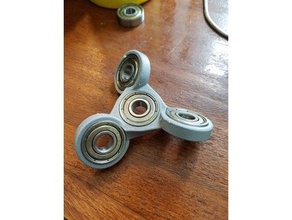 angled spinner mechanical toys fidget hand toy 3d print model - Mito3D