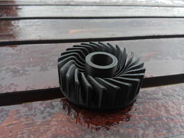 débroussailleuse ventilateur pièces 3D print model - Mito3D