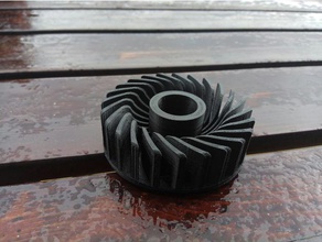 brush cutter fan parts 3d print model - Mito3D