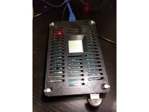 caso pine64 il dissipatore di calore l'elettronica 3d print model - Mito3D