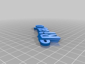 ricardo organización personalizado 3d print model - Mito3D