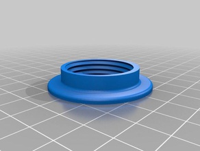 Lampen-Abdeckung-Halter-thread Halter Lampe thread Gewinde 3d print model - Mito3D