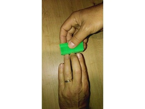 spazzola della mano completamente stampato bagno accessori per il pennello pulito acqua 3d print model - Mito3D