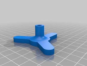 d-bot customized stepper extruder knob 3d printer parts 3d print model - Mito3D