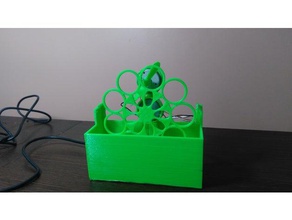 automatische Blasen-Maschine Spielzeug & game Zubehör Blasen bubble maker motor recycle 3d print model - Mito3D