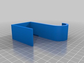 single door hook hanger organization customized 3d print model - Mito3D