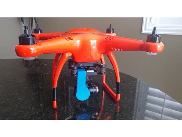 les x-star drone - caméra cap stabilisateur r c véhicules 3D print model - Mito3D