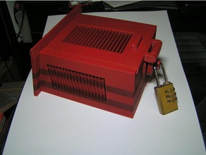 geocaching kutusu spor ve açık hava önbellek kutunun 3d print model - Mito3D