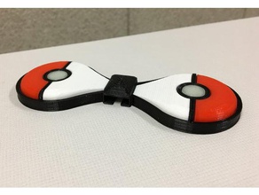 pokemon bow-tie accessoires bow tie nœud papillon de la mode pokeball aller plus cravate 3d print model - Mito3D