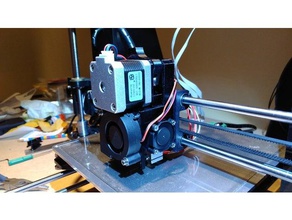 migbot extruder & hotend replacement 3d printer extruders prusa i3 3d print model - Mito3D