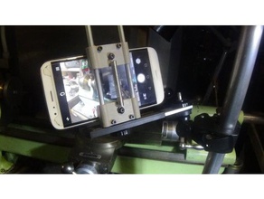 evrensel telefon bağlama cep telefonu tripod 3d print model - Mito3D