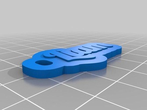 liam 1 chaveiros personalizado 3d print model - Mito3D