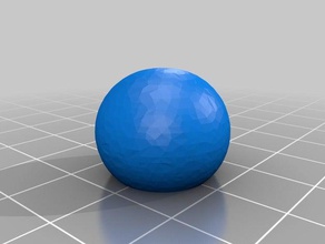 la bola de parte superior m juegos video 3d print model - Mito3D