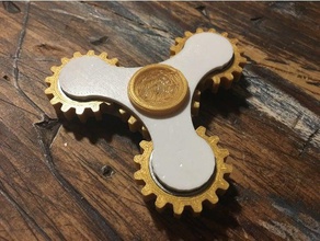ausgerichtet spinner Spielzeug & Spiele fidget Zahnräder 3d print model - Mito3D