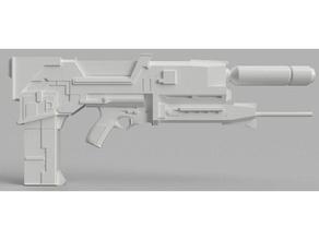 fases rifle de plasma 40 vatios rango terminator props prop terminador 3d print model - Mito3D
