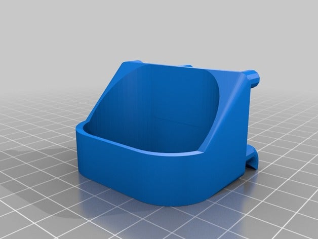 termómetro infrarrojo - pegboard asistente portaherramientas y cajas personalizado 3D print model - Mito3D