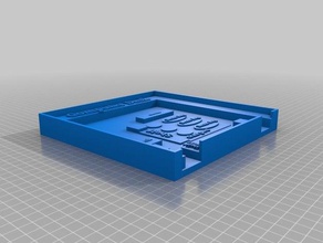 g3w otto tic floor plan 3d La impresión en 3d print model - Mito3D