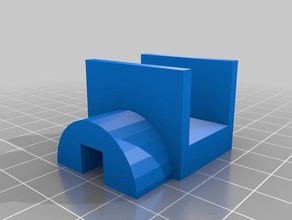 meine angepasste Kabel-Halter office kundengebundene 3d print model - Mito3D