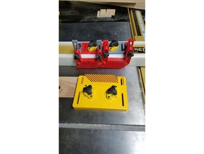 mini tabla con canto biselado extra largas ranuras de montaje herramientas los carpinteros la carpintería 3d print model - Mito3D