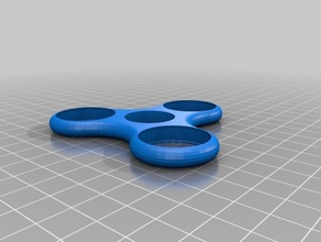my customized bot spinner 100 pesos 3 side mechanical toys 3d print model - Mito3D