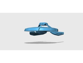 fid croiseur léger jouets & jeux les miniatures de l'espace vaisseau spatial guerre 3d print model - Mito3D