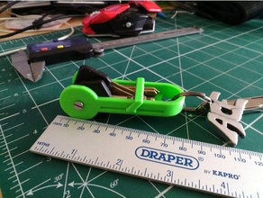 key-blade-lock 3d-drucken 3d print model - Mito3D