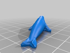 elephant seal male animals 3d print model - Mito3D