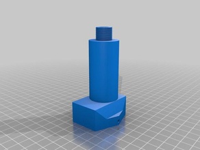 barril de suporte airsoft mk23 carabina kit esporte & ao ar livre 3d print model - Mito3D