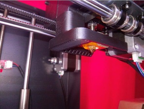 mecreator 2 da ventoinha Impressora 3d acessórios centrífuga fã cobertura mecreator2 caracol 3d print model - Mito3D