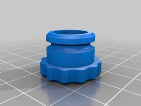 tapón de pvc-kro spm 20 tubo partes 3d print model - Mito3D