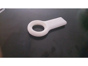 mão única giratório mecânico de brinquedos fidget spinner 3d print model - Mito3D