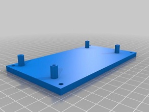 rockminer atx breakout board mounting plate 3d printer parts 3d print model - Mito3D