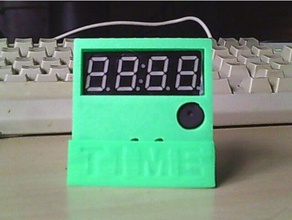 c51 ebay diy-Uhr-Fall hobby box Uhr Fall - Elektronik Elektronik-kit Gehäuse für die kit Zeit 3d print model - Mito3D