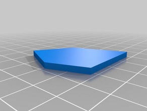 agnello pentagono, 3 per la matematica su misura 3d print model - Mito3D