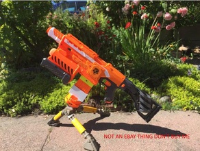 nerf vulcan trépied magazine de montage jouets & accessoires jeux blaster le clip pistolet l'arme 3d print model - Mito3D