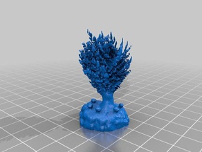 tree medium poly designed oculus vr props 3d print model - Mito3D