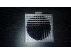 le filtre du ventilateur d'extraction en cas de logement - changement facile L'imprimante 3d pièces 3d print model - Mito3D