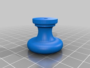 door knob 3mm Schraube Loch - remix canicacurri regler Haushalt 3d-drucken 3d print model - Mito3D