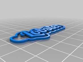 lagosta 2 chaveiros personalizado 3d print model - Mito3D