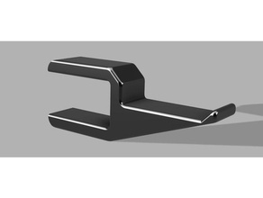 simple auricular gancho organización de escritorio organizador los auriculares soporte para titular 3d print model - Mito3D