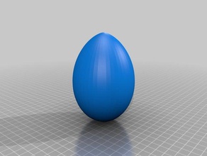 egg model food & drink customized 3d print model - Mito3D