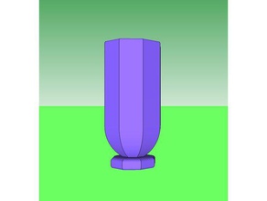 vase 4 Dekor Blumen-vase wslab 3d print model - Mito3D