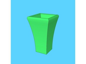 vase 5 art container flower wslab 3d print model - Mito3D