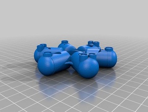minion fidget spinner jouets & accessoires de jeux 3d print model - Mito3D
