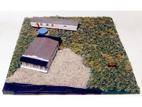 ye ol' homestead Gebäude & Strukturen ho gauge Modell Eisenbahn scale-Modell Zug 3d print model - Mito3D